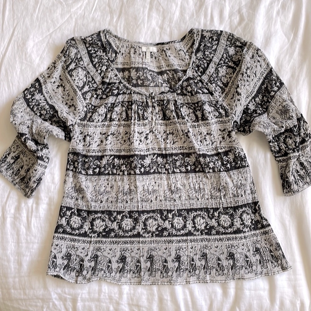 Joie Cotton Top, Size Small